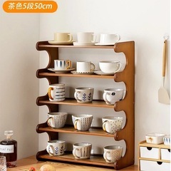 【未使用】
コップスタンド　棚　黒の画像