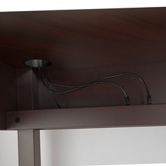 IKEA 完全新品未使用デスクトップ 色ブラックの画像