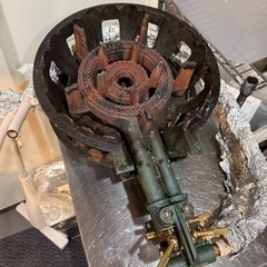 鋳物コンロ TS-210 中古✖️4 新品✖️1 二重 下枠付き
