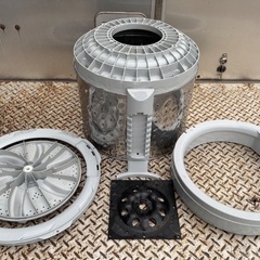 NITORI 洗濯機 NTR60 6.0kg/ホワイト中古 ガラス扉2020年製 Used/美品の画像