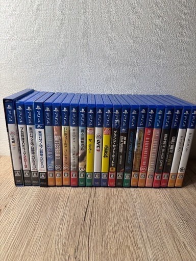 PlayStation4 ソフトのみ22本