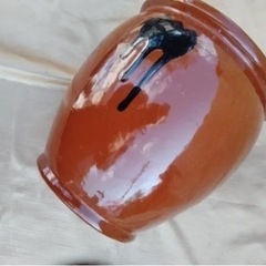 レトロ　アンティーク　古民家　久松壷の類似品　花器　観賞用　の画像