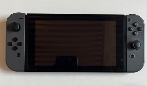 再掲載　グレーのNintendo Switch本体、ドックとACアダプター付き