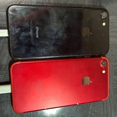 値下げ iphone7 2台 ジャンクの画像