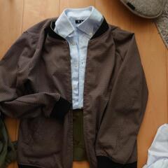 男性服まとめてワイシャツ　ジャンパーなど　S〜Mサイズ
