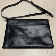 美品　クラッチバック　ショルダーバック　ブラックの画像