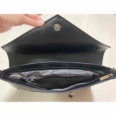 美品　クラッチバック　ショルダーバック　ブラックの画像