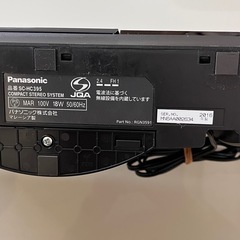 パナソニック　コンパクトステレオの画像