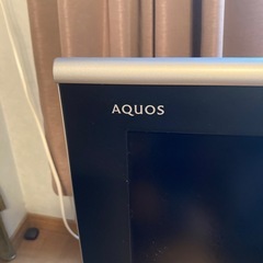 シャープAQUOSテレビ　値下げ！リモコン付き差し上げます！の画像