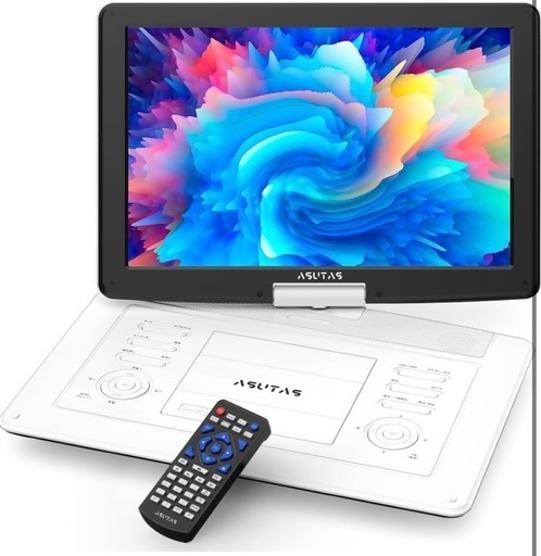 ポータブルdvdプレーヤー 17.9型 液晶 15.6インチ超大画面