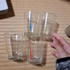 カフェデクロワッサン　グラス　４つ