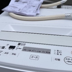 🟧洗濯機番号34 TOSHIBA 2019年製 4.5kg 大阪...