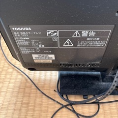REGZAのテレビの画像