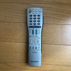 シャープAQUOSテレビ　値下げ！リモコン付き差し上げます！の画像