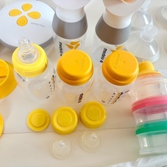 medela メデラ 電動搾乳機 電動搾乳器 両胸電動 スイングマキシ　美品の画像