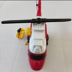 サウンド消防ヘリコプターと救助用具の画像