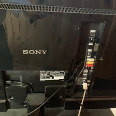 テレビsony40型ジャンク品の画像