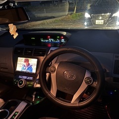 車検2年付！プリウスα 7人乗り！ハイブリッド！低燃費！交換&交渉の画像
