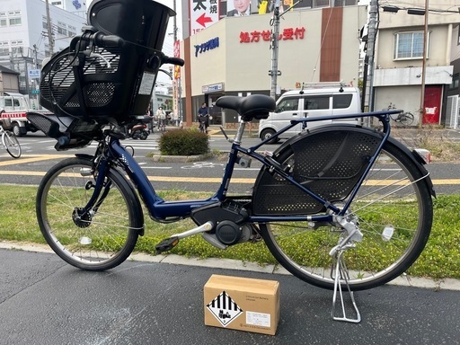中古ブリヂストン電動アシスト自転車新品バッテリー付き大阪