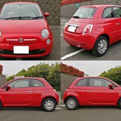 ★予備検査付！【とても綺麗なフィアット500】アンドロイドメディアプレイヤー★の画像