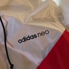 adidas neo スポーツウェア　メンズM 白　ホワイト　ランニングウェア　登山の画像