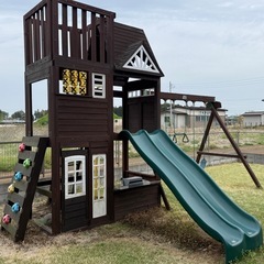 コストコ　木製遊具の画像