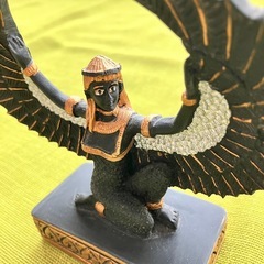 エジプト イシス 置物 古代エジプト 神話 女神 彫刻 装飾 置...