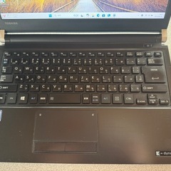東芝製 高性能、省電力 dynabook R73/BN　Windows11+Microsoft365付き　管理番号-2の画像