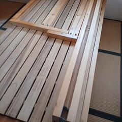 木製ベッド その2 (2台あります)の画像
