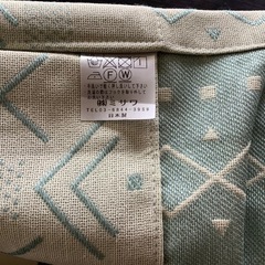 【unico】オーダーカーテン 腰窓用（中古）の画像