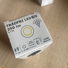 E17口金のTRÅDFRI LED電球の画像