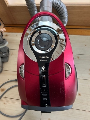 ジャンク品TOSHIBA 東芝 VC-CG510X(R)掃除機 (金子) 佐原の生活