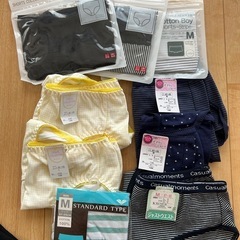 レディース　下着２枚　パンツ9枚　　の画像