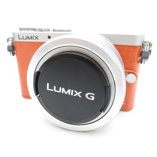 Panasonic (パナソニック) デジタルカメラ LUMIX DMC-GM1K-D レンズキット オレンジ 【コンプオフ金沢野々市