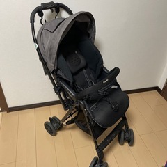 コンビ ベビーカー ロングフィットグレー