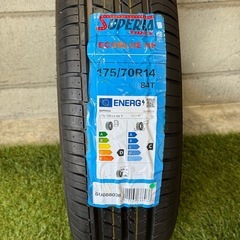 新品　未使用　175/70R14 84T 交換工賃・消費税込み価格　ヤリス　フィット　キューブ　ヴィッツ　サマータイヤの画像