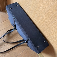 リクルートバッグ　就活　黒　トートバッグの画像