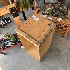 りんご箱 DIY 100均 カスタマイズ お店の商品棚、本棚や整理箱 植物 ガーデニング等にNO31の画像