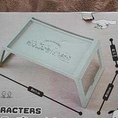 新品 サンリオキャラクターズ おしゃれタウン ラップトップデスク 机 折りたたみ キティ タキシードサム ポチャッコ ポムポムプリンの画像