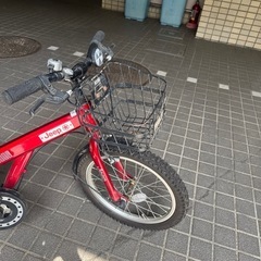 子供用自転車　18インチ　ジープ　マウンテンバイク　初めての自転車の画像