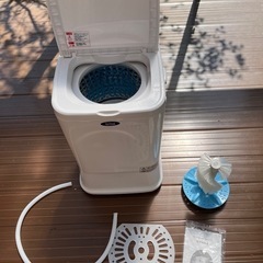 セカンド洗濯機に！泥んこユニフォームやペット衣類用に！中古 ミニ洗濯機