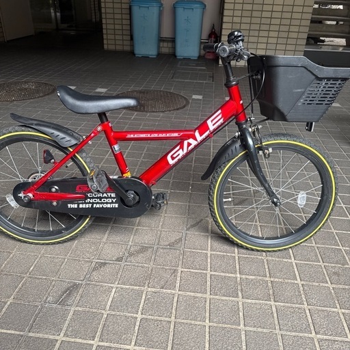GALE 子供用自転車 18インチ 引取限定 子供用自転車18インチGALEマウンテンバイク美品 (広尾の