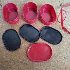 弁当箱　未使用品か　Rio Pack Mini Koban　容量500ml×3の画像