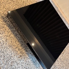 鏡面仕上げ センターテーブル ローテーブル 黒色　