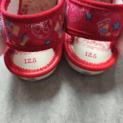 アンパンマン　笛付きベビーサンダル12.5の画像