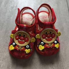 アンパンマン　笛付きベビーサンダル12.5
