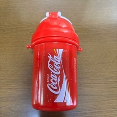 ストロー付き水筒　コカコーラ