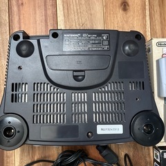 ニンテンドー64本体　ソフトの画像