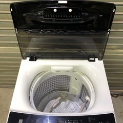 【極上美品】北海道旭川市直接取引歓迎 Haier ハイアール 全自動電気洗濯機 JW-U55A 2022年製 5.5kg 通電動作確認済 簡易清掃済の画像