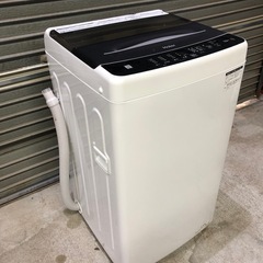 【極上美品】北海道旭川市直接取引歓迎 Haier ハイアール 全自動電気洗濯機 JW-U55A 2022年製 5.5kg 通電動作確認済 簡易清掃済の画像